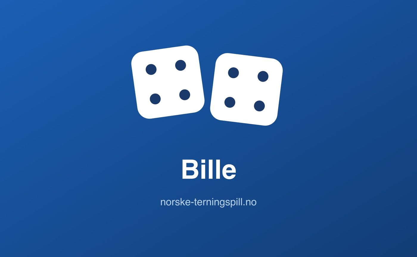 Illustrasjon til Bille: Spillets gang