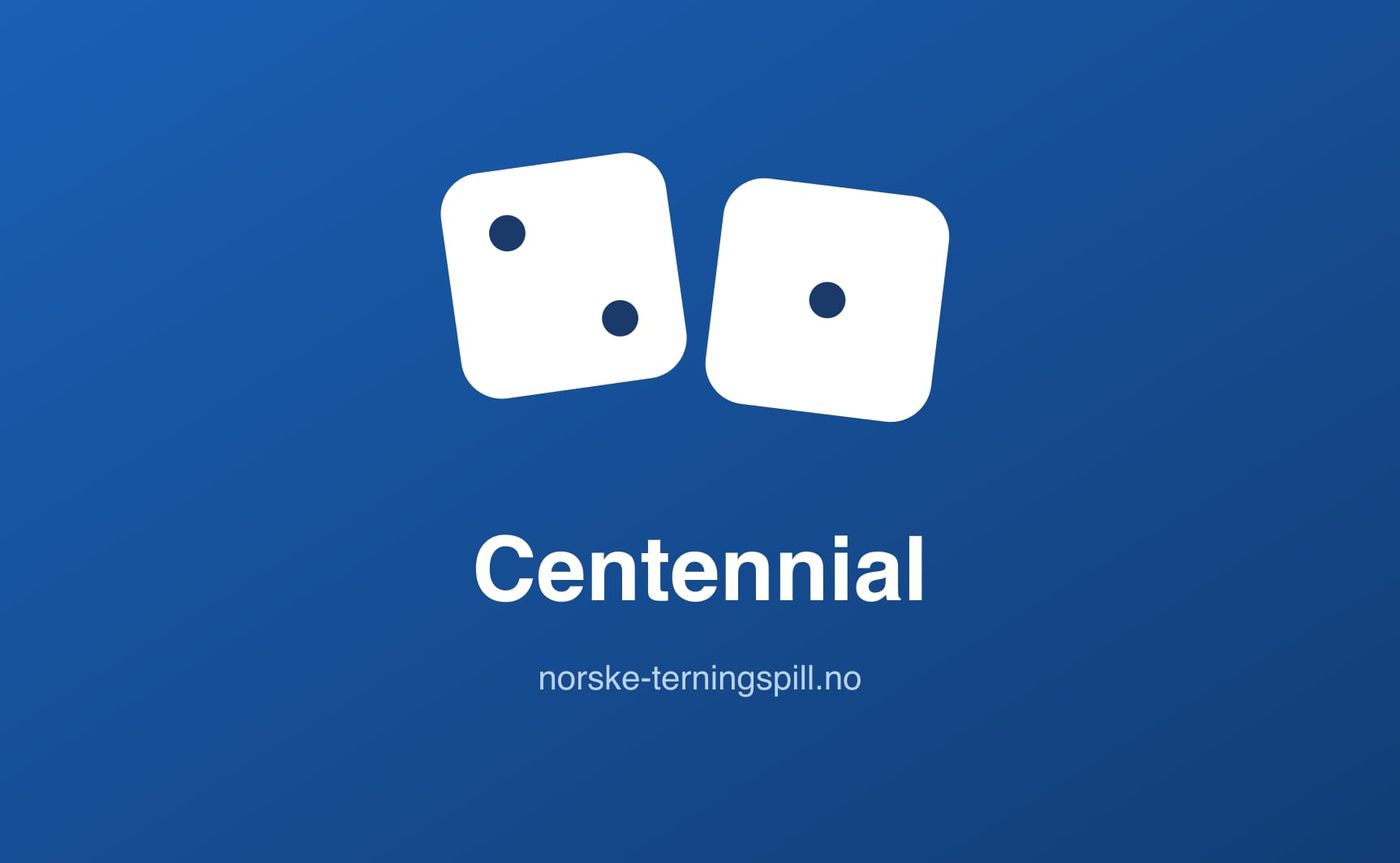 Illustrasjon til Centennial: Spillets gang