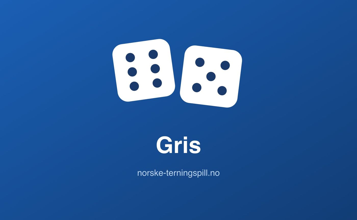Illustrasjon til Gris: Spillets gang