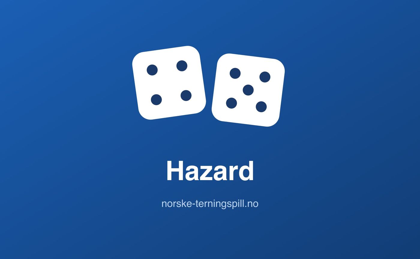 Illustrasjon til Hazard: Spillets gang