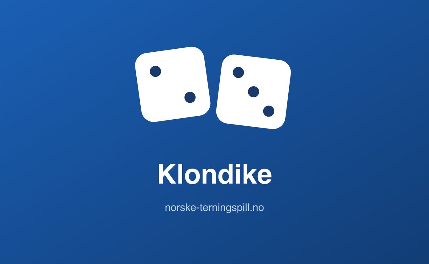 Illustrasjon til Klondike: Spillets gang