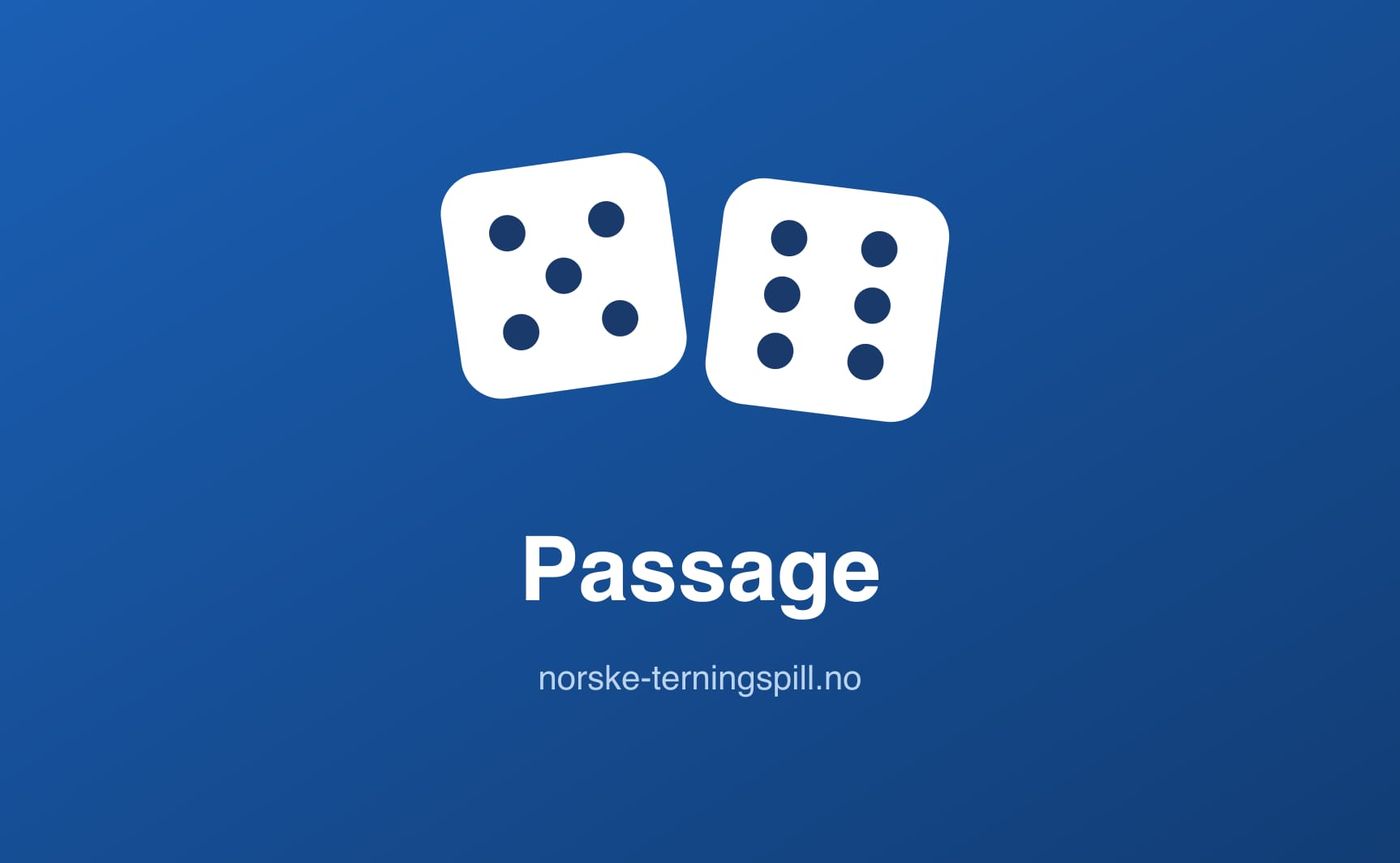 Illustrasjon til Passage: Spillets gang