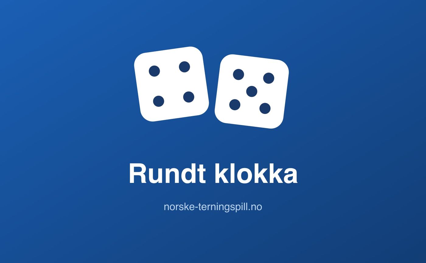 Illustrasjon til Rundt klokka: Spillets gang