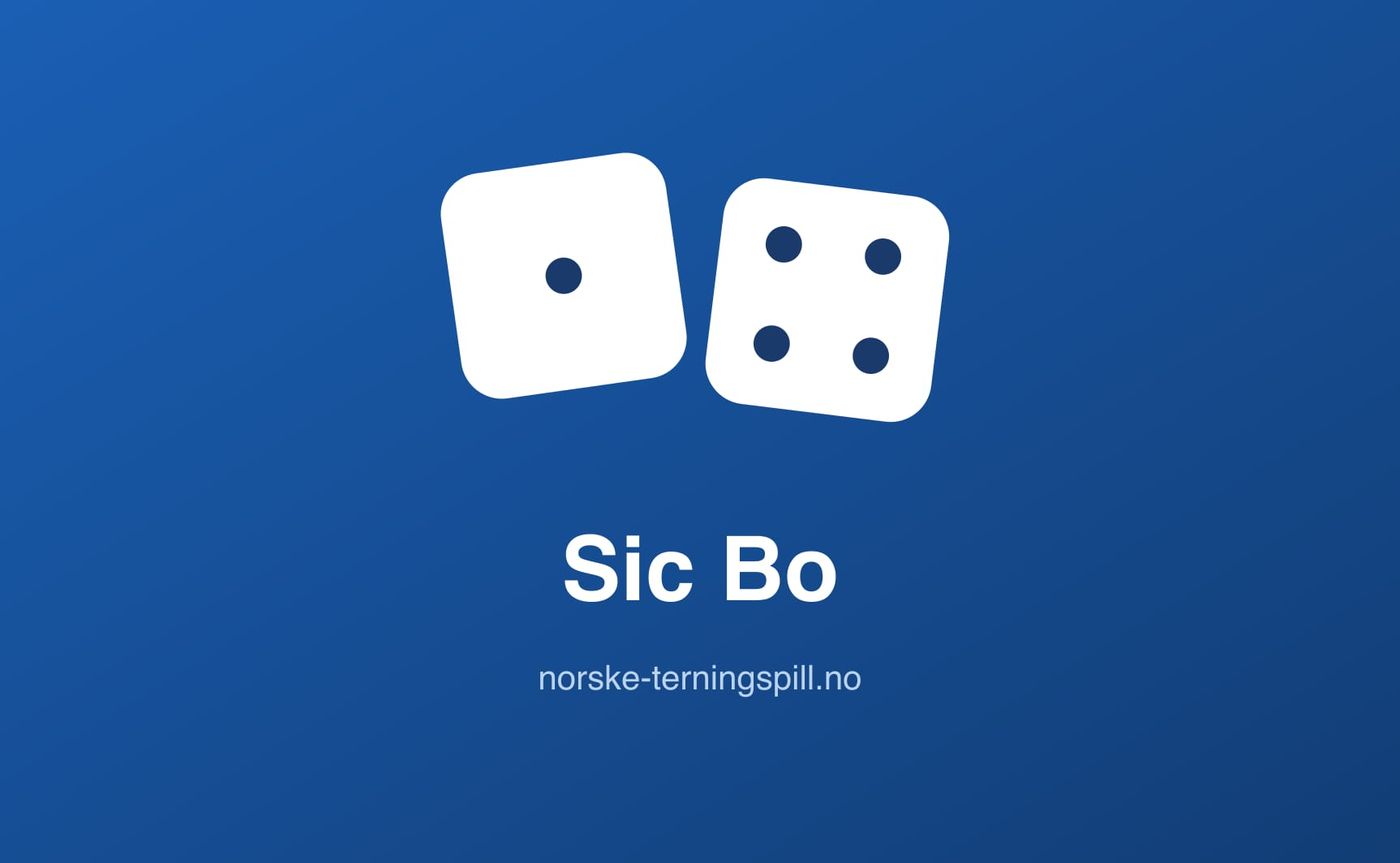 Illustrasjon til Sic Bo: Spillets gang
